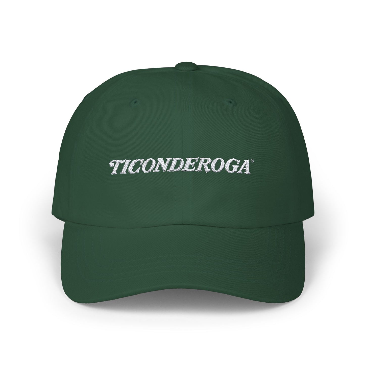 Ticonderoga Logo - Cotton Unstructured Hat Embroidered