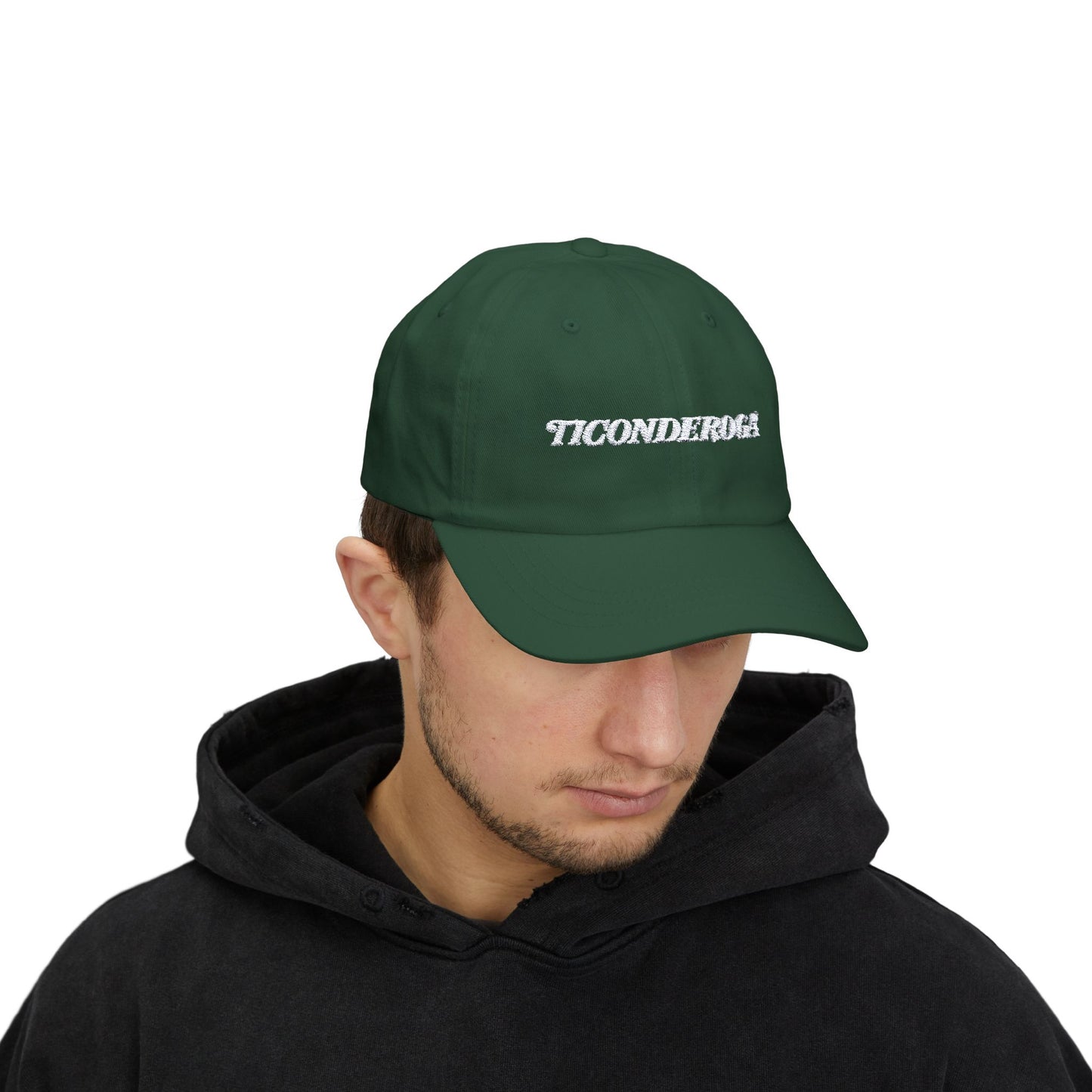 Ticonderoga Logo - Cotton Unstructured Hat Embroidered