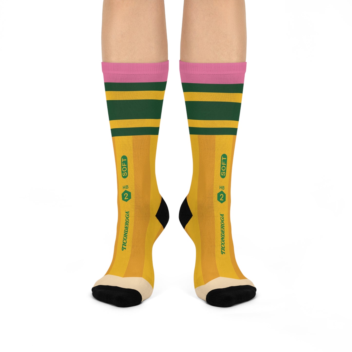 Pencil Feet - Cushioned Crew Socks