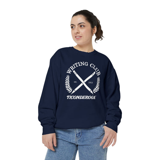 Writing Club - Unisex Comfort Colors Garment-Dyed Sweatshirt