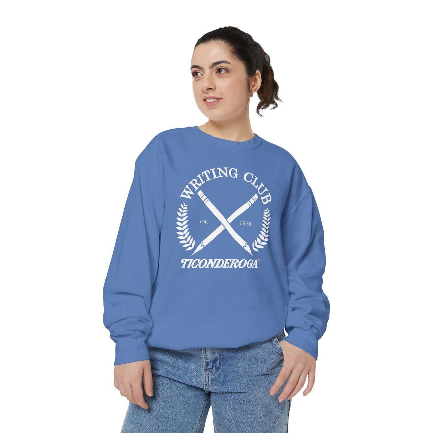 Writing Club - Unisex Comfort Colors Garment-Dyed Sweatshirt