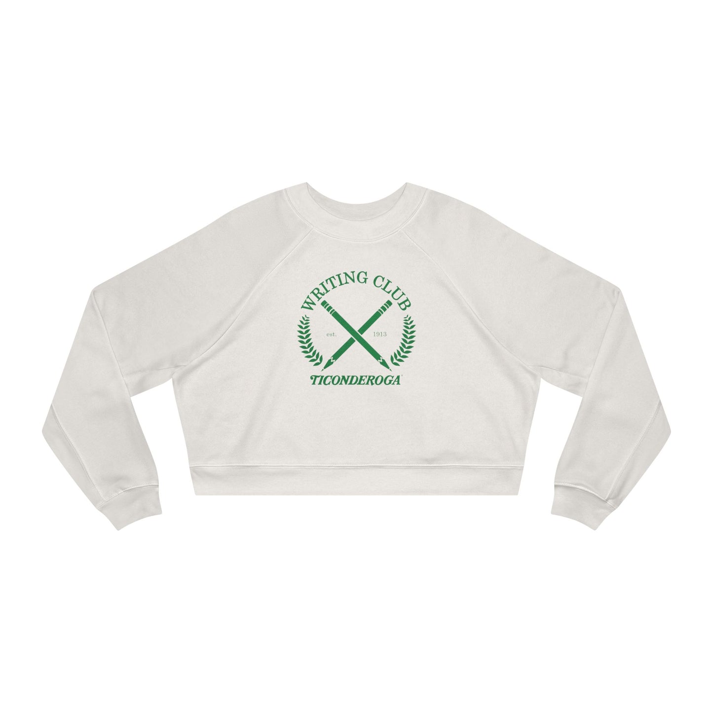 Writing Club - Women's Bella+Canvas Cropped Fleece Pullover