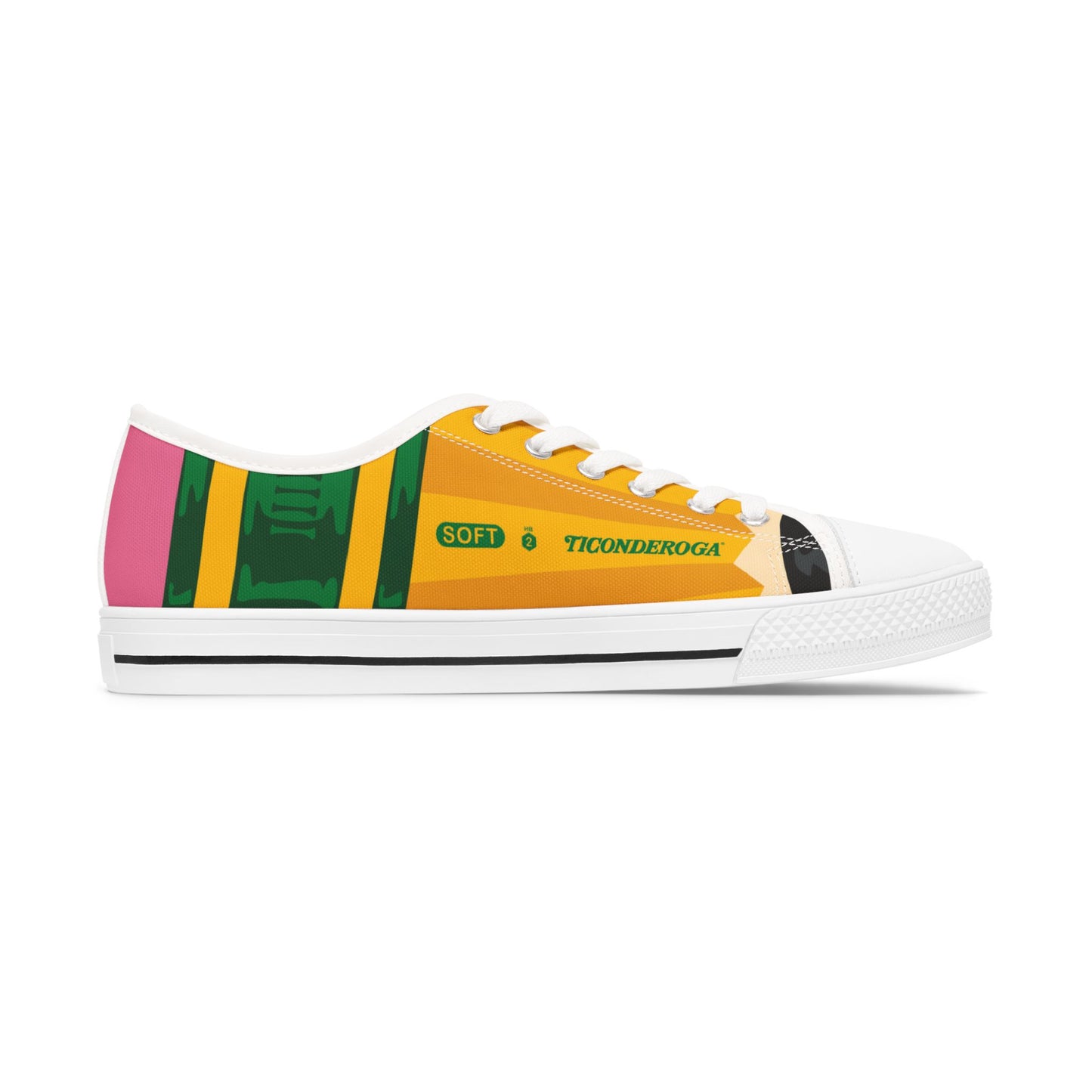 Pencil Feet - Women's Canvas Sneakers