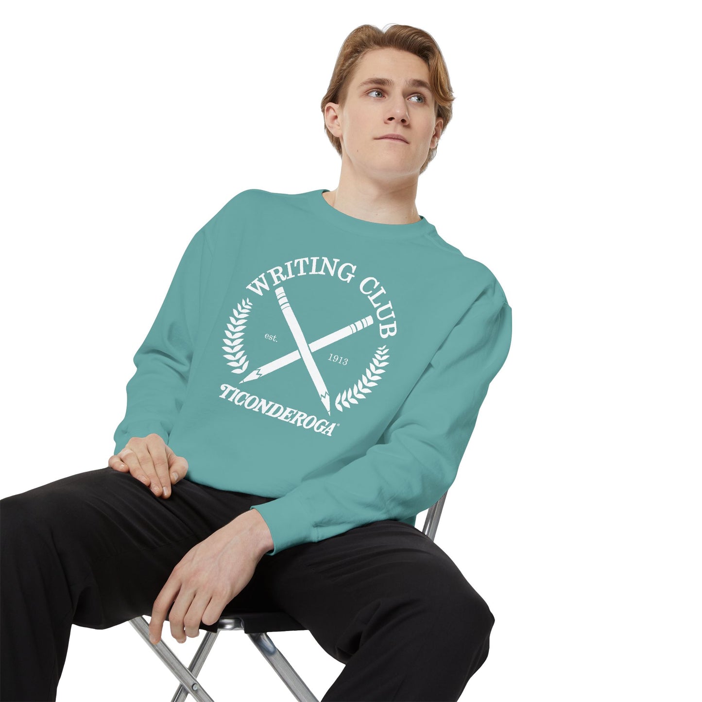 Writing Club - Unisex Comfort Colors Garment-Dyed Sweatshirt