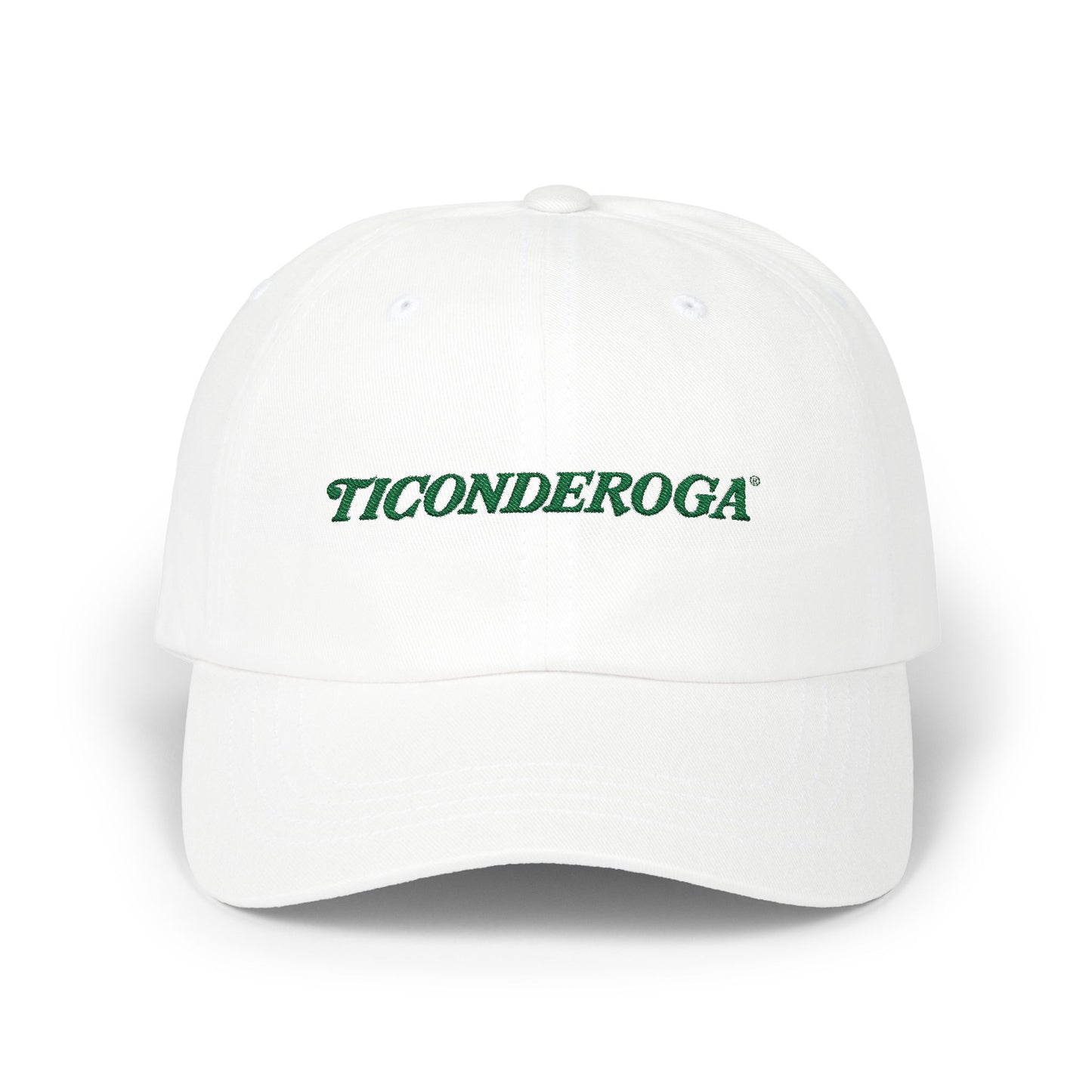 Ticonderoga Logo - Cotton Unstructured Hat Embroidered