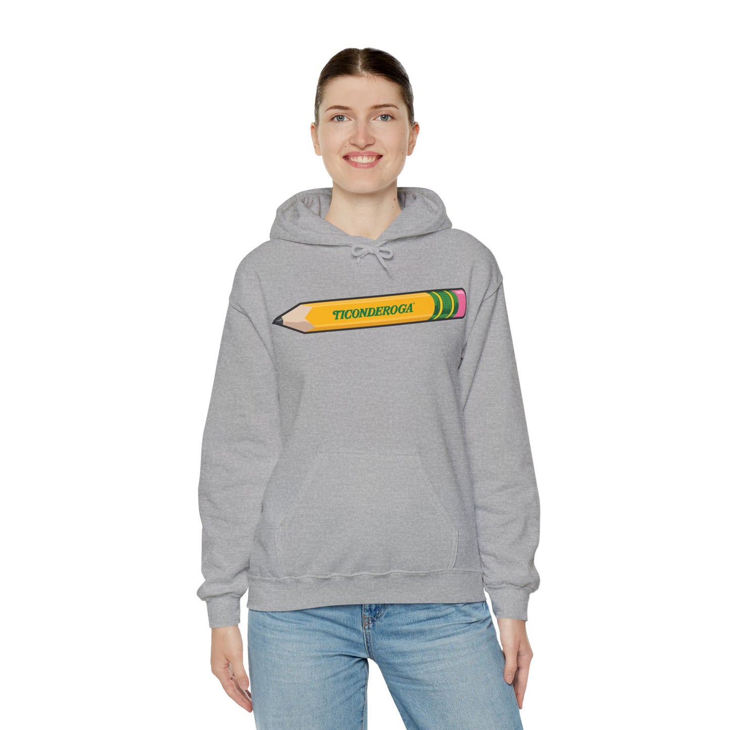 Little Pencil - Unisex Gildan Heavy Blend™ Hooded Sweatshirt