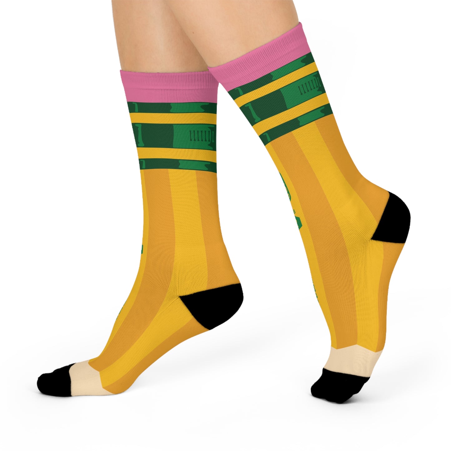 Pencil Feet - Cushioned Crew Socks