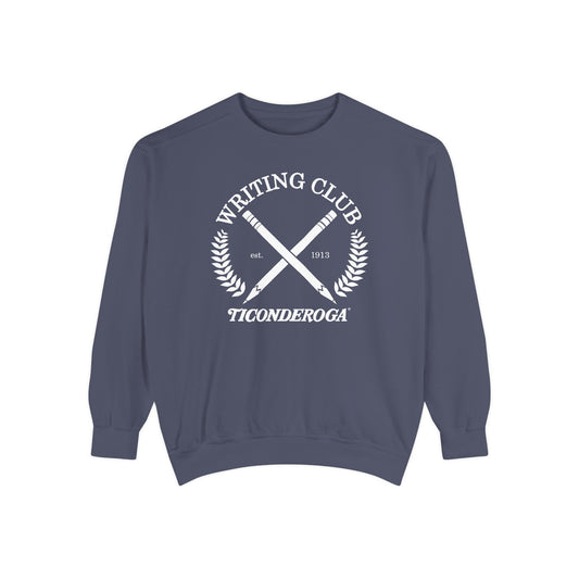 Writing Club - Unisex Comfort Colors Garment-Dyed Sweatshirt