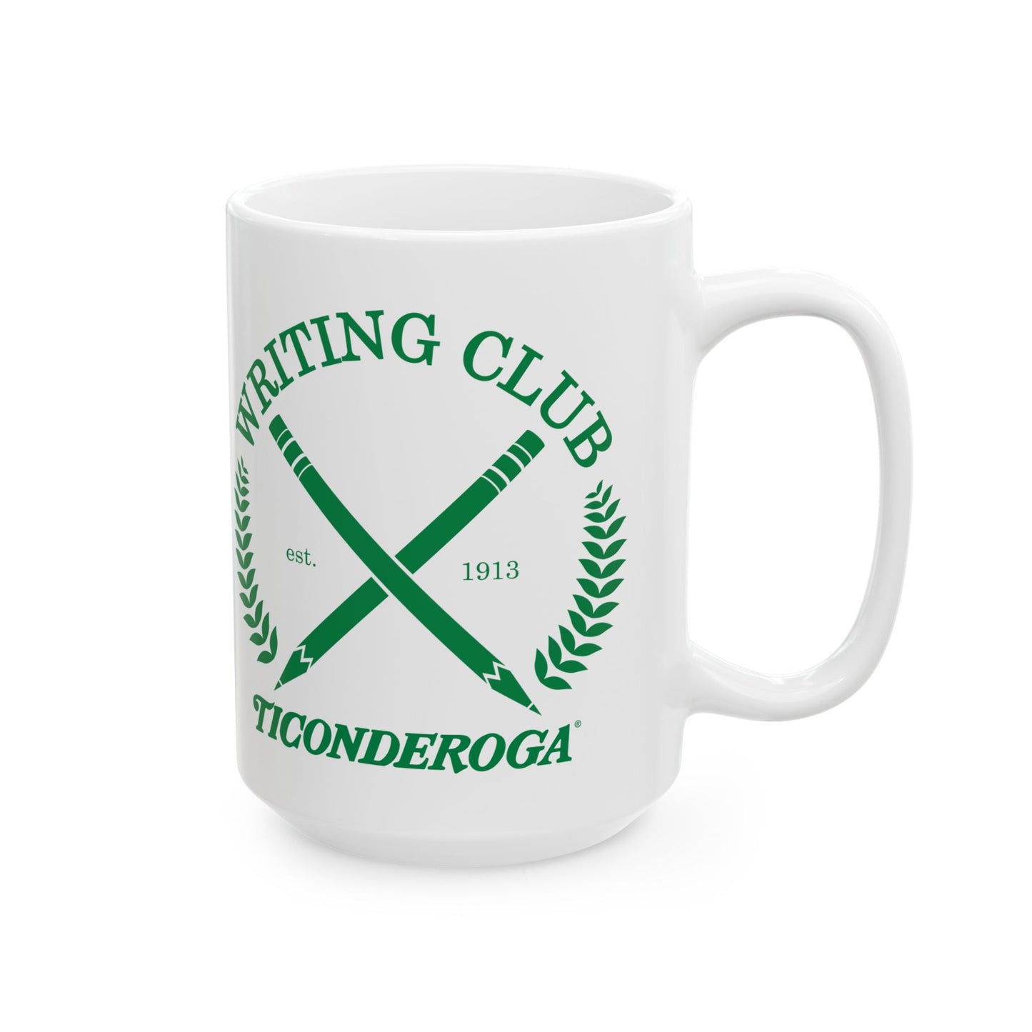 Writing Club -  Ceramic Mug, (15oz)