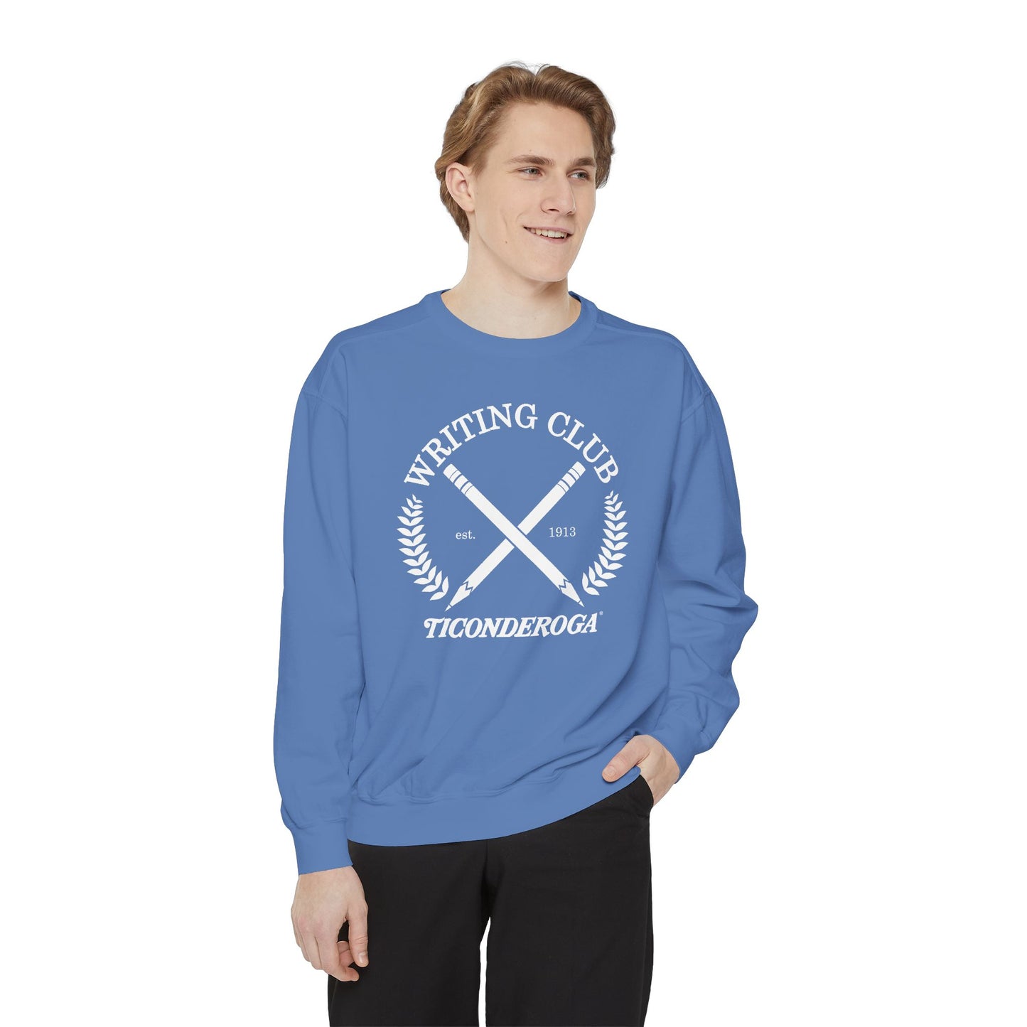 Writing Club - Unisex Comfort Colors Garment-Dyed Sweatshirt