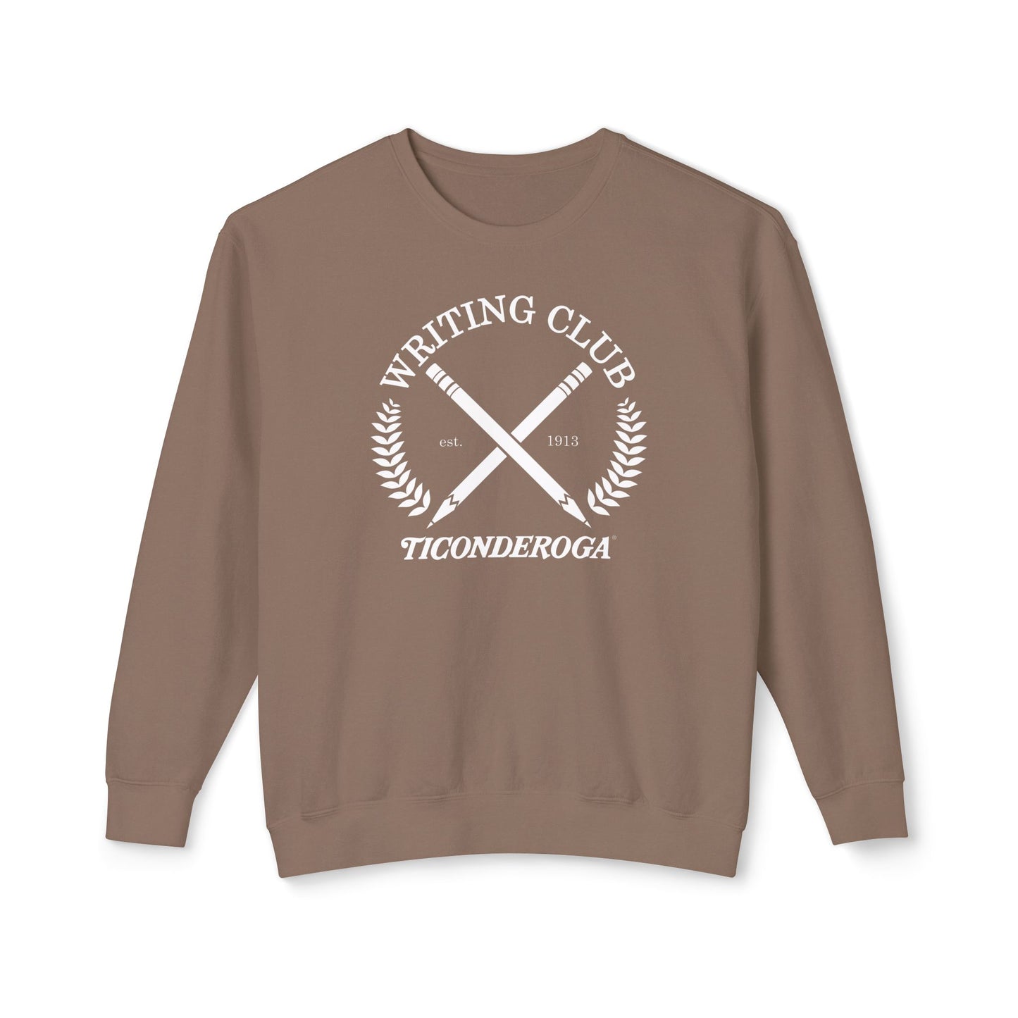 Writing Club - Unisex Comfort Colors Lightweight Crewneck Sweatshirt