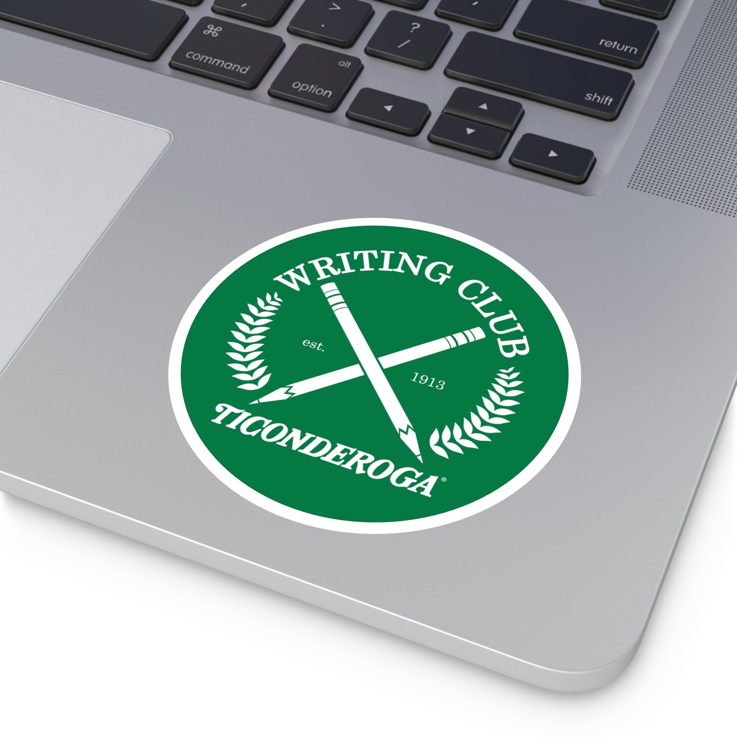 Writing Club - Premium Vinyl Sticker 4 x 4 inches