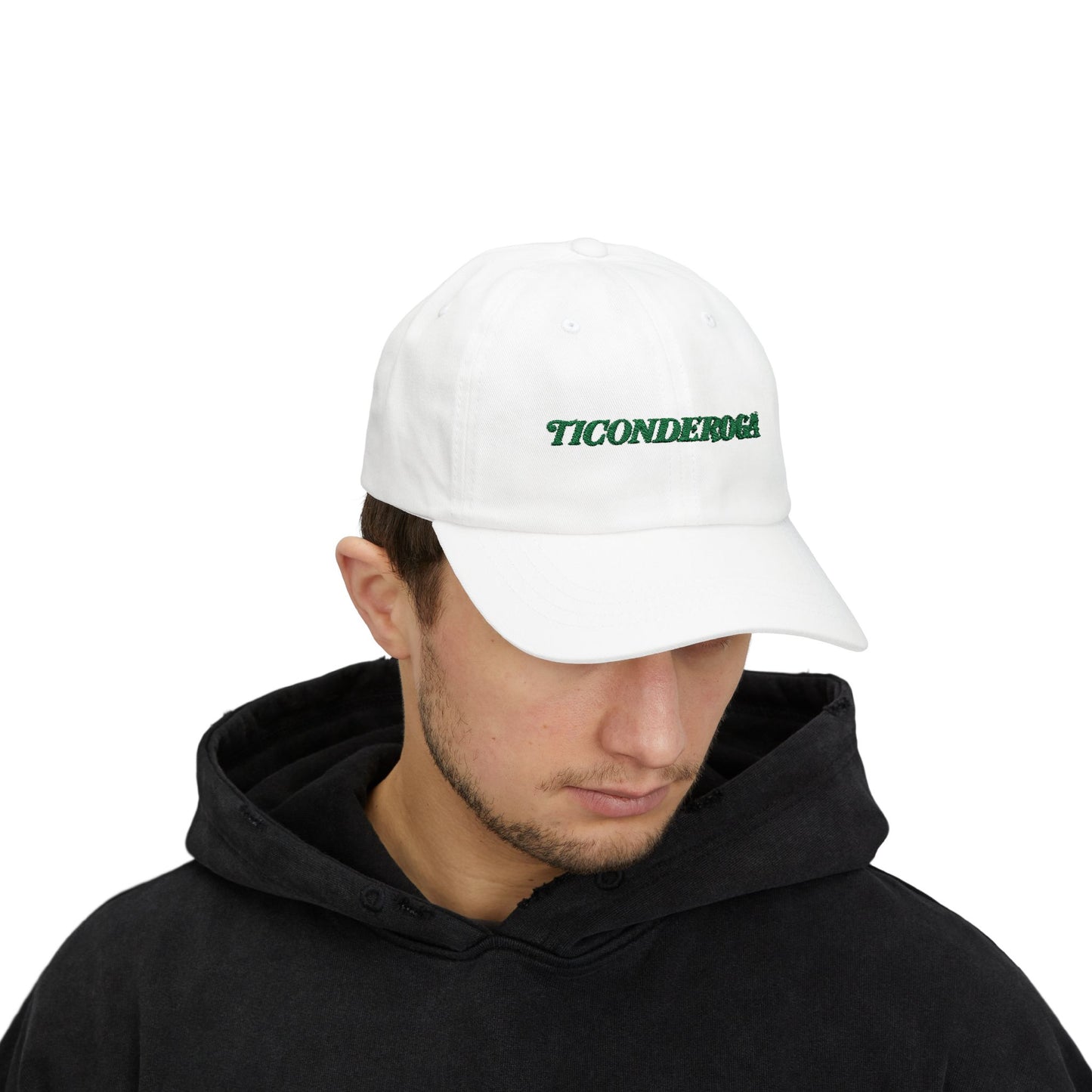 Ticonderoga Logo - Cotton Unstructured Hat Embroidered