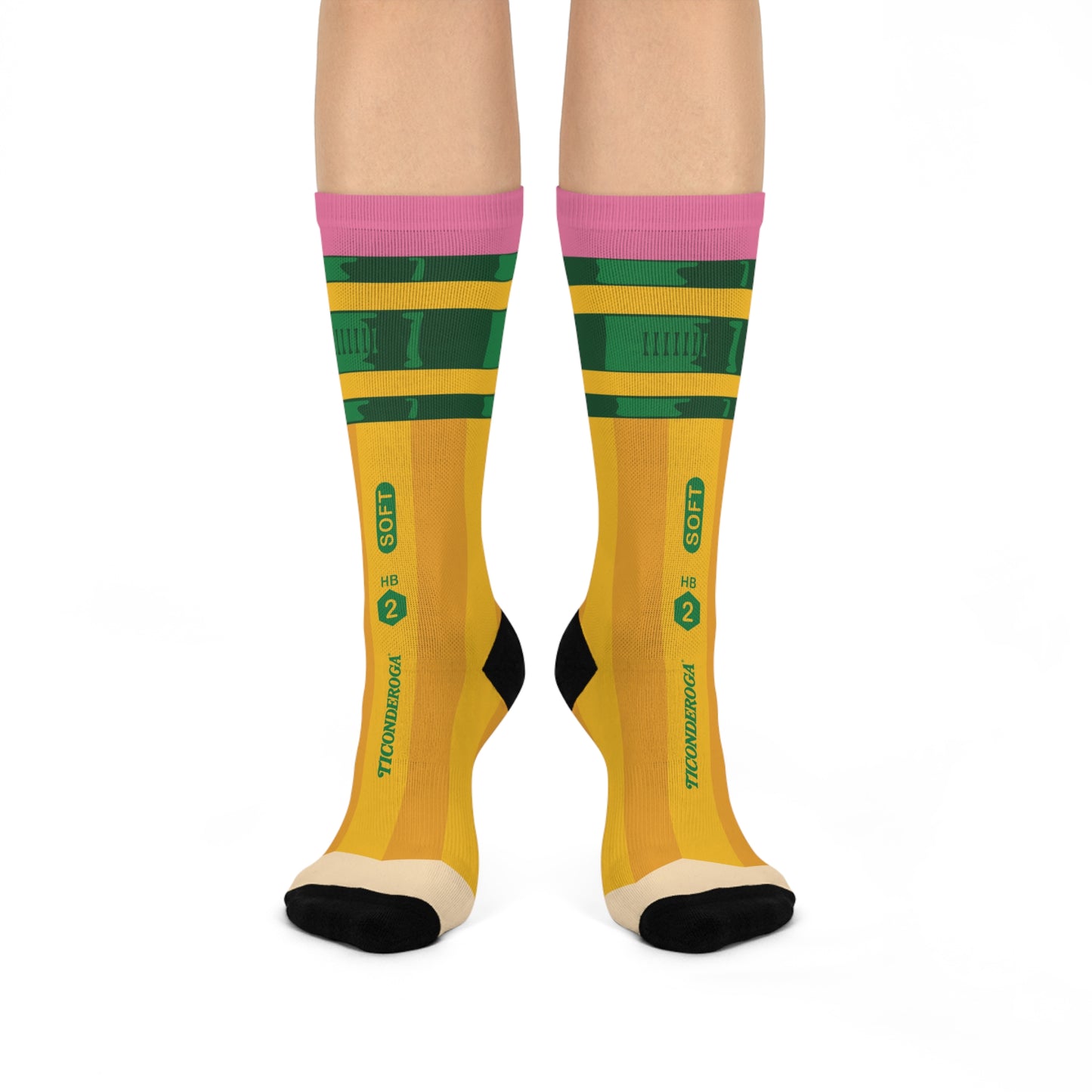 Pencil Feet - Cushioned Crew Socks