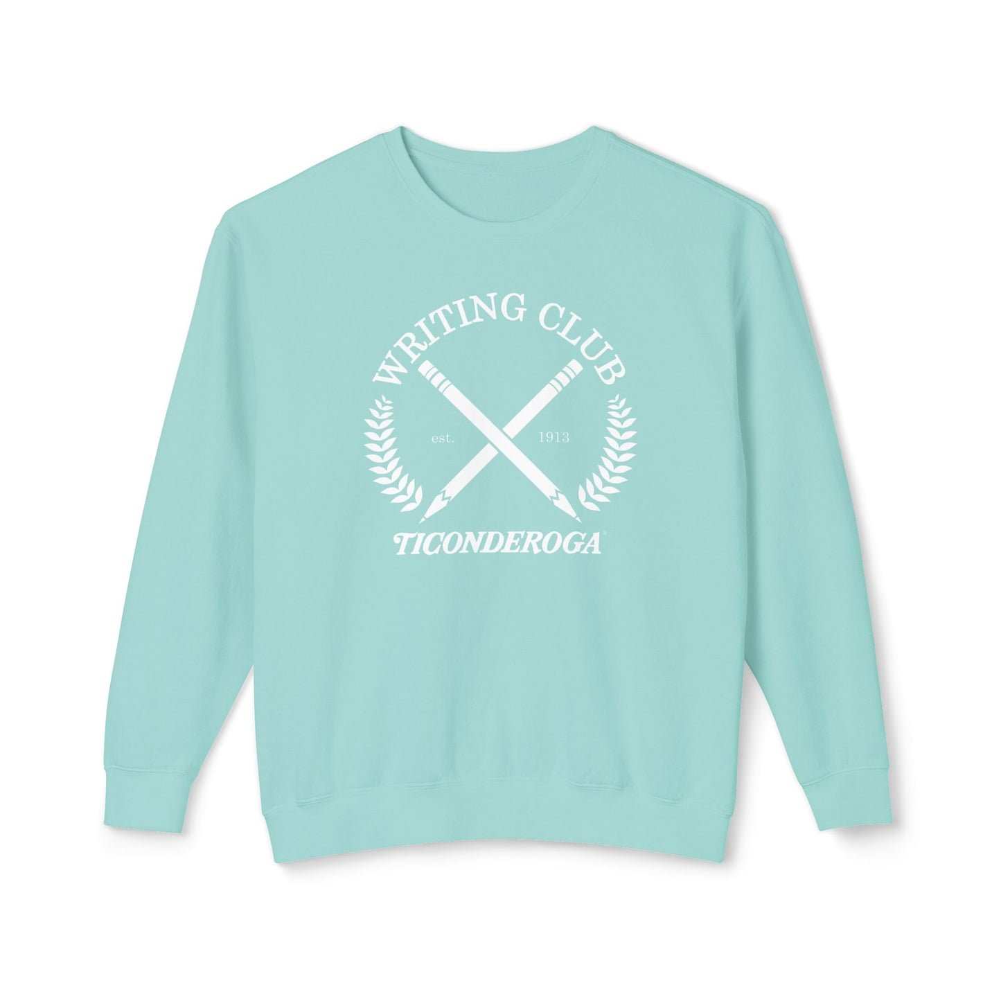 Writing Club - Unisex Comfort Colors Lightweight Crewneck Sweatshirt